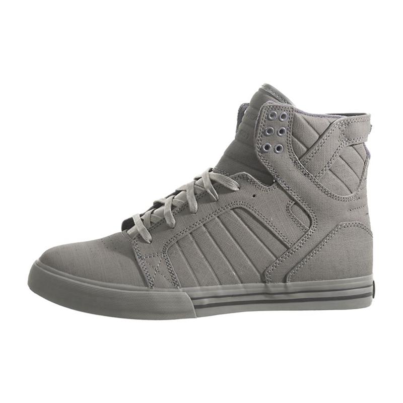 Zapatillas Altas Supra Argentina Hombre - SKYTOP Gris (YXFSK-3645)